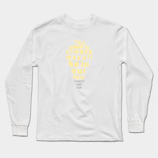 CL Motto Word Art Long Sleeve T-Shirt